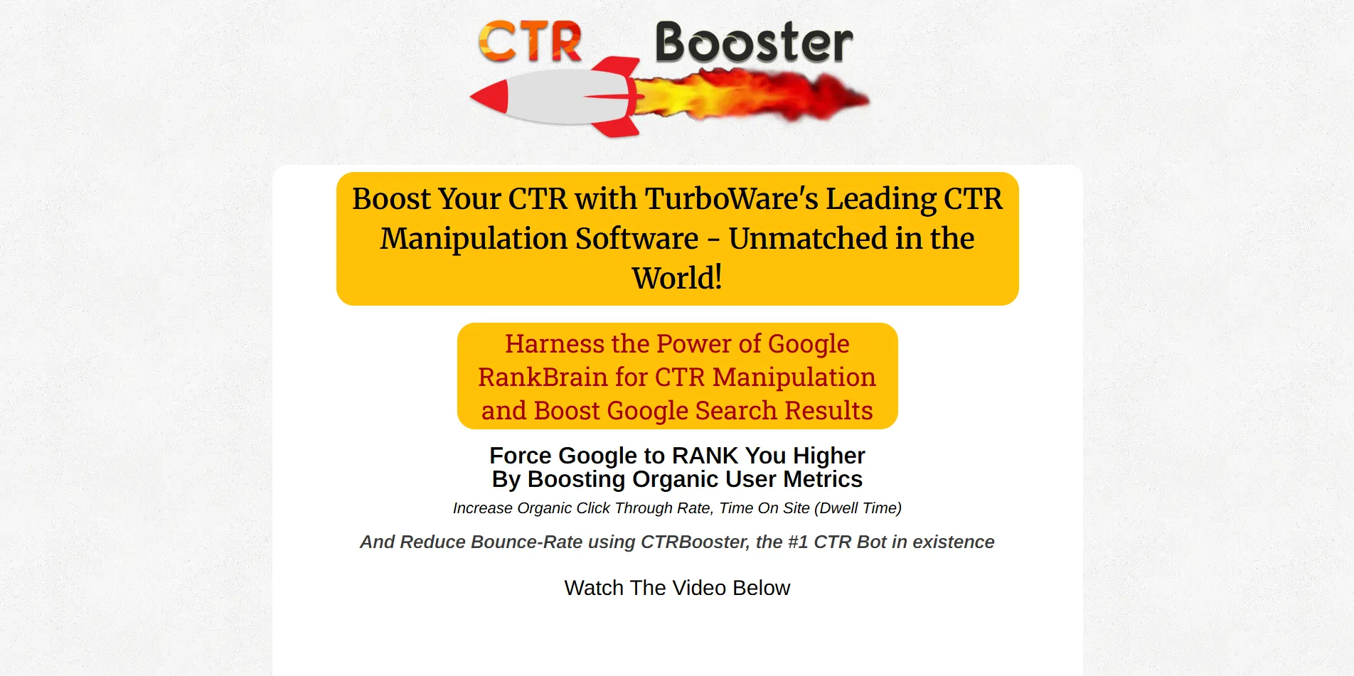  CTR Booster